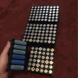 LG 18650 Lithium Batteries 2200mah x 162pc  / 12v Battery 