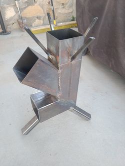 Rocket Stove For A Disco !!