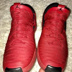 Mens Jordan flight Lux red size 12