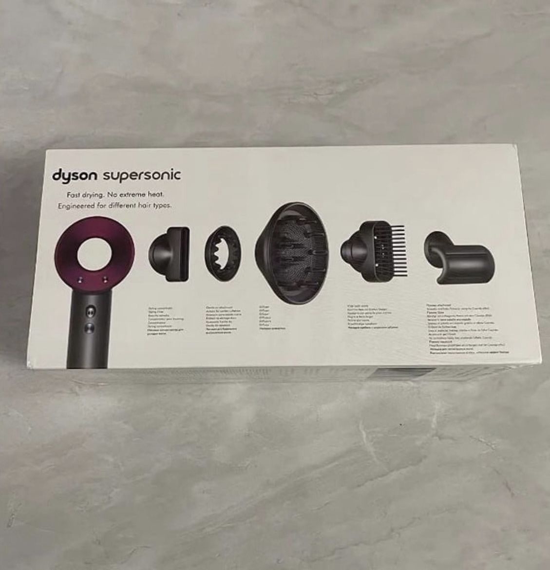 Dyson supersonic hairdryer hd08-pink