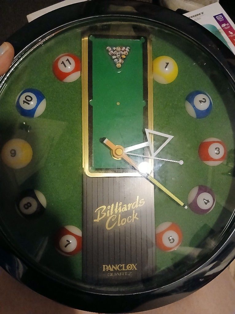 Billiards Clock
