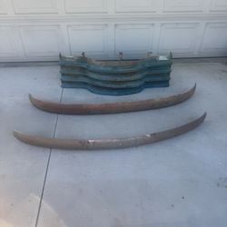 Chevy Front And Back Bumper, Front Grill