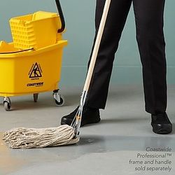 Rubbermaid - Quart Bucket/Wringer, Yellow