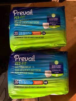 Adult Daily Underwear (Senior Diapers) 2 Packs