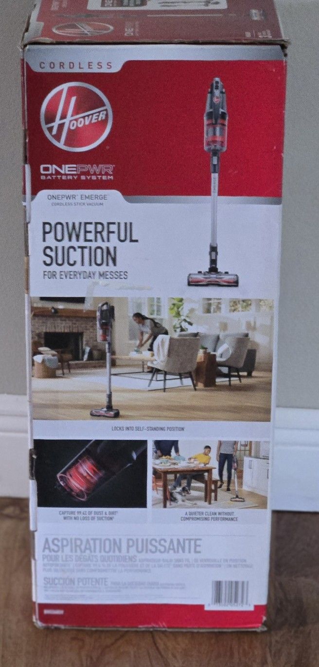 New Hoover Onepwr Cordless Stick Vacuum