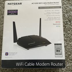 Netgear AC1200 Cable Modem Router