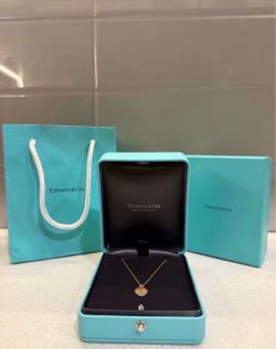 Authentic Tiffany & Co. 18K Yellow Gold Return to Tiffany®
