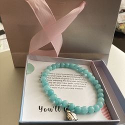 New Solinfor You’ll Be Missed Amazonite Bracelet