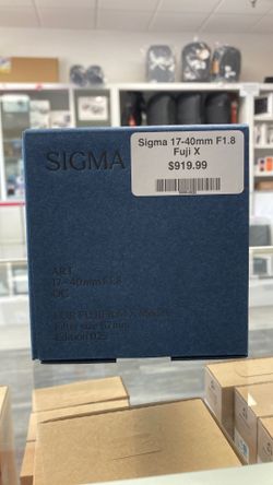 Sigma 17-40mm F1.8 for Fuji X