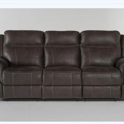 GRIFFIN GREY POWER RECLINING SOFA