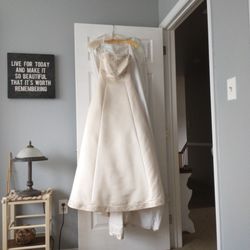 Antique Ivory Wedding Dress
