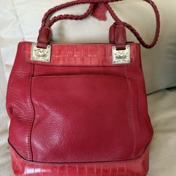 MC Brand Lather Handbag 