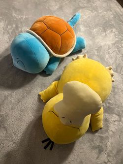 Sleeping Pokemon Plushes