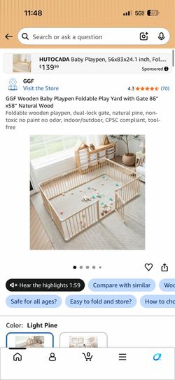 Baby playpen