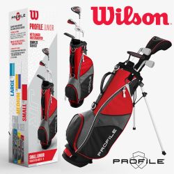 Wilson Profile JGI Junior Complete Golf Set Bag Red Ages 5-8 Right Handed NIB  New in Box