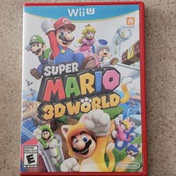 Super Mario 3D World (Nintendo Wii U, 