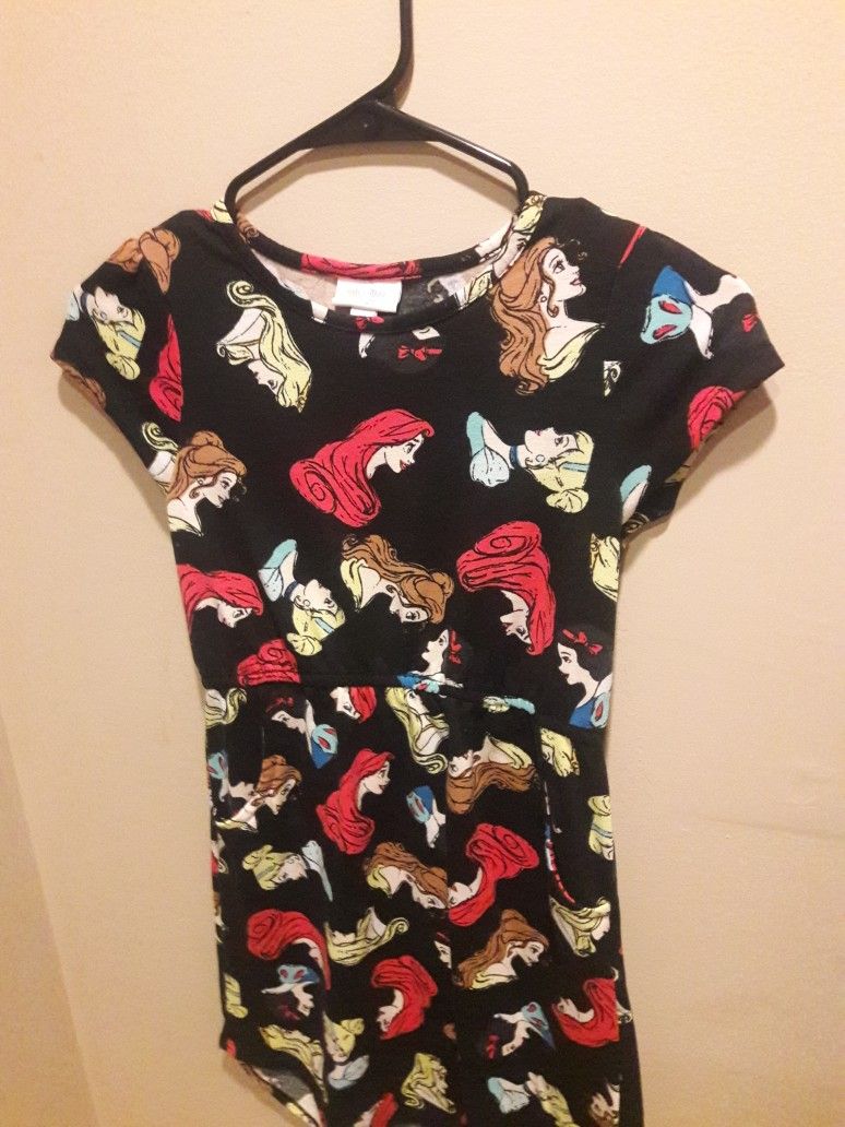 Lularoe Disney Princess Dress Girls Size 10