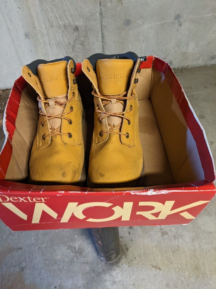 Dexter Work Boots.
Size 12W
Eur 45.5 W
Mex 31W
