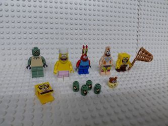 Lot #17 Lego Spongebob Minifigures