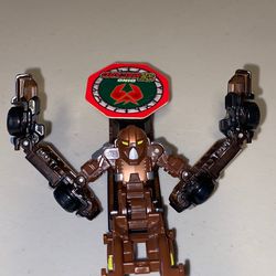 Mecard Prince Kong Deluxe Mecardimal & CARD Transforming Robot Car