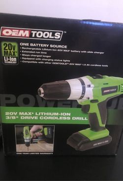 Cordless drill