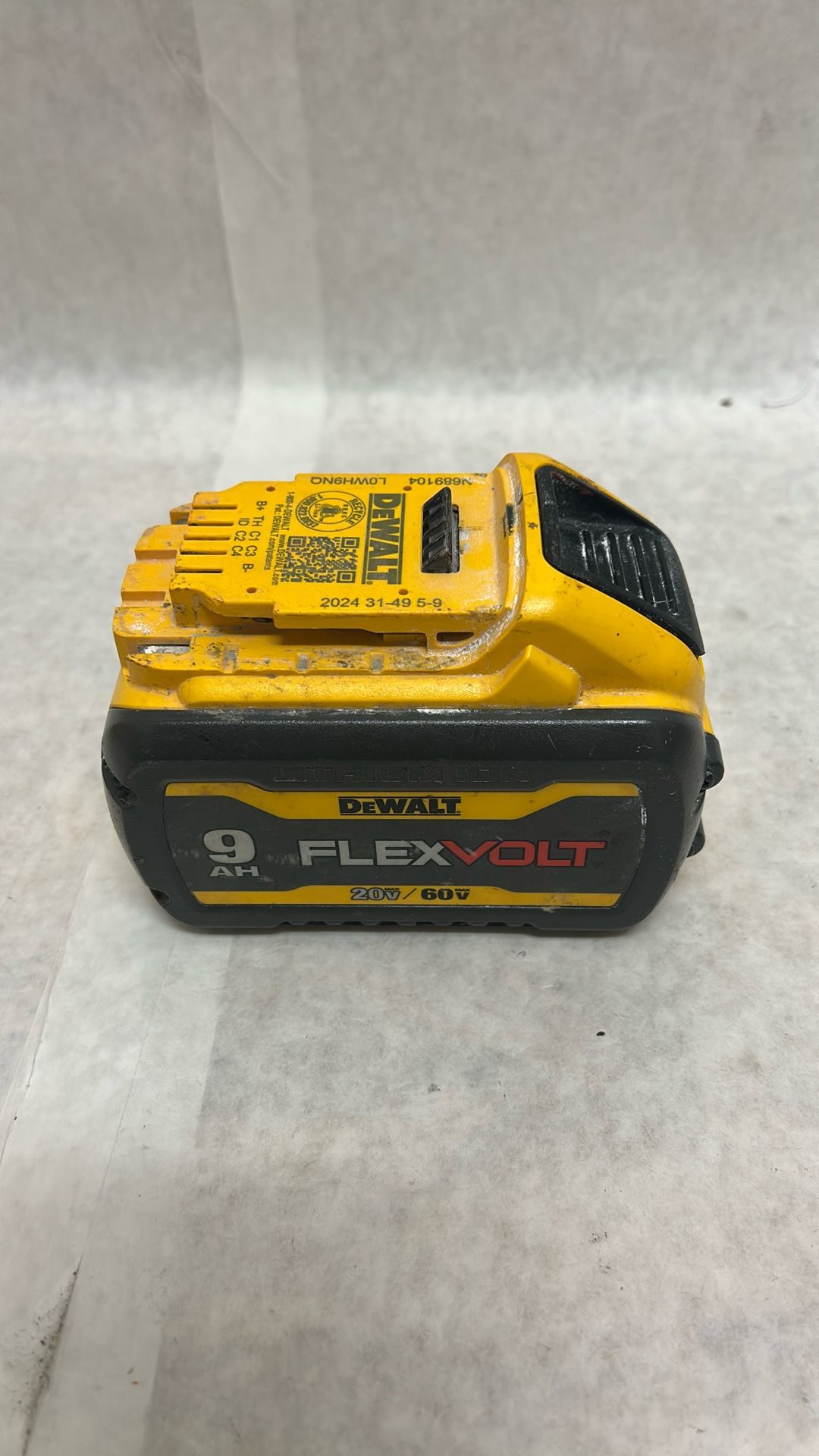 DeWalt flexible 9AH battery