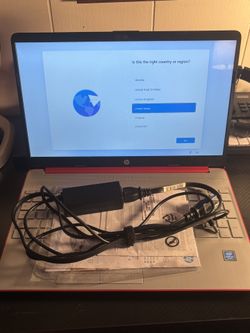 HP Scarlet 15.6” Laptop 