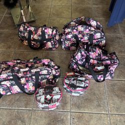 Betty Boob Luggage And Make Up Cases