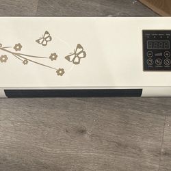 Wall Mounted Heating Unit With Remote