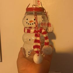 Snowman And Xmas Tree Cup