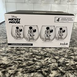 Disney Mickey Mouse Glassware 