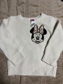 Babygirl Minnie Mouse sweater size 3T
