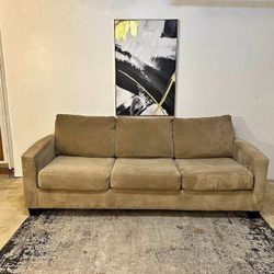 Tan 3-Seater Sofa