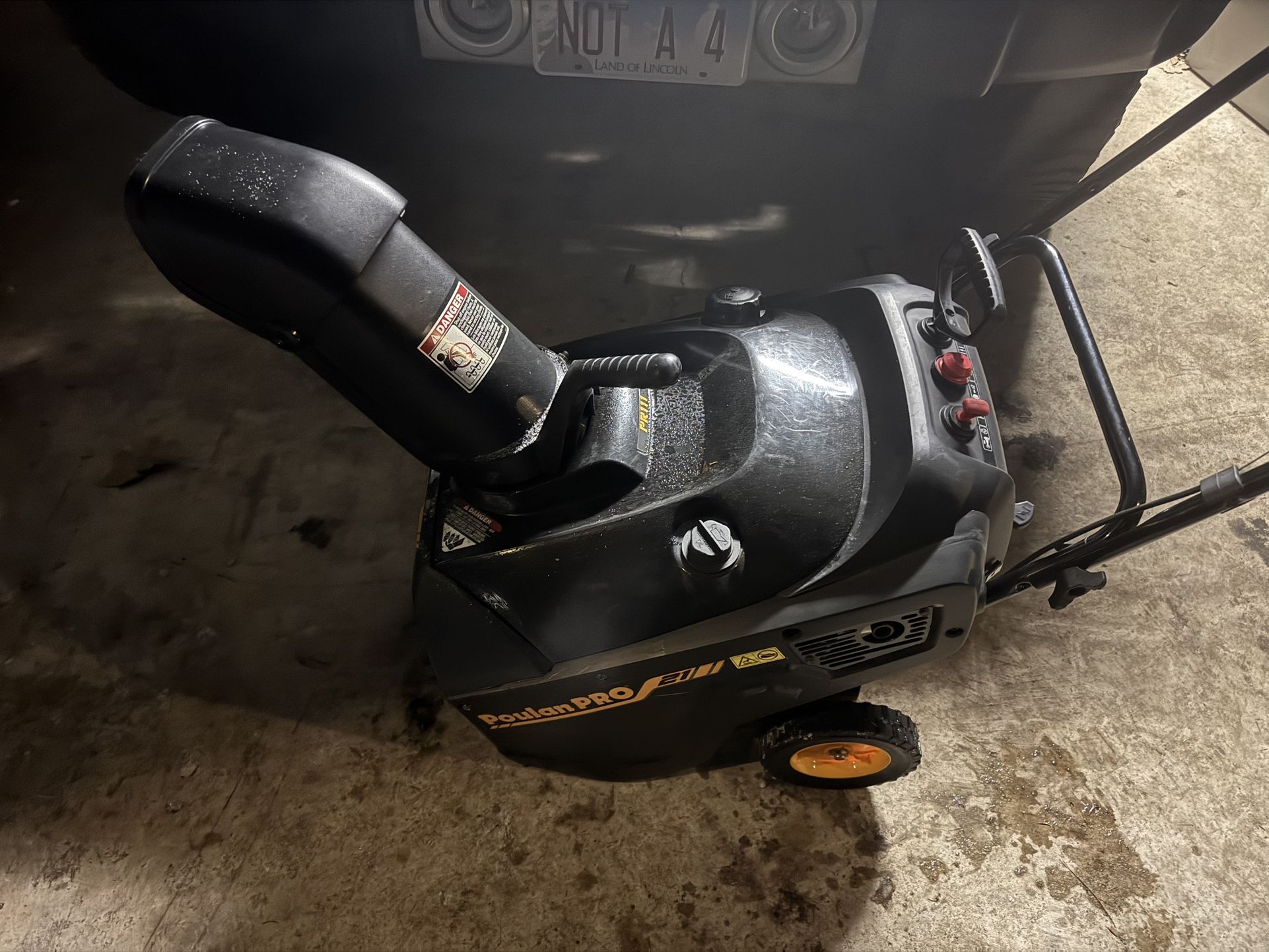Poulan Pro Snowblower