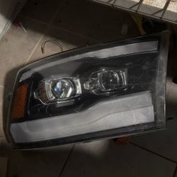 Alpharex Headlight Passenger Side 