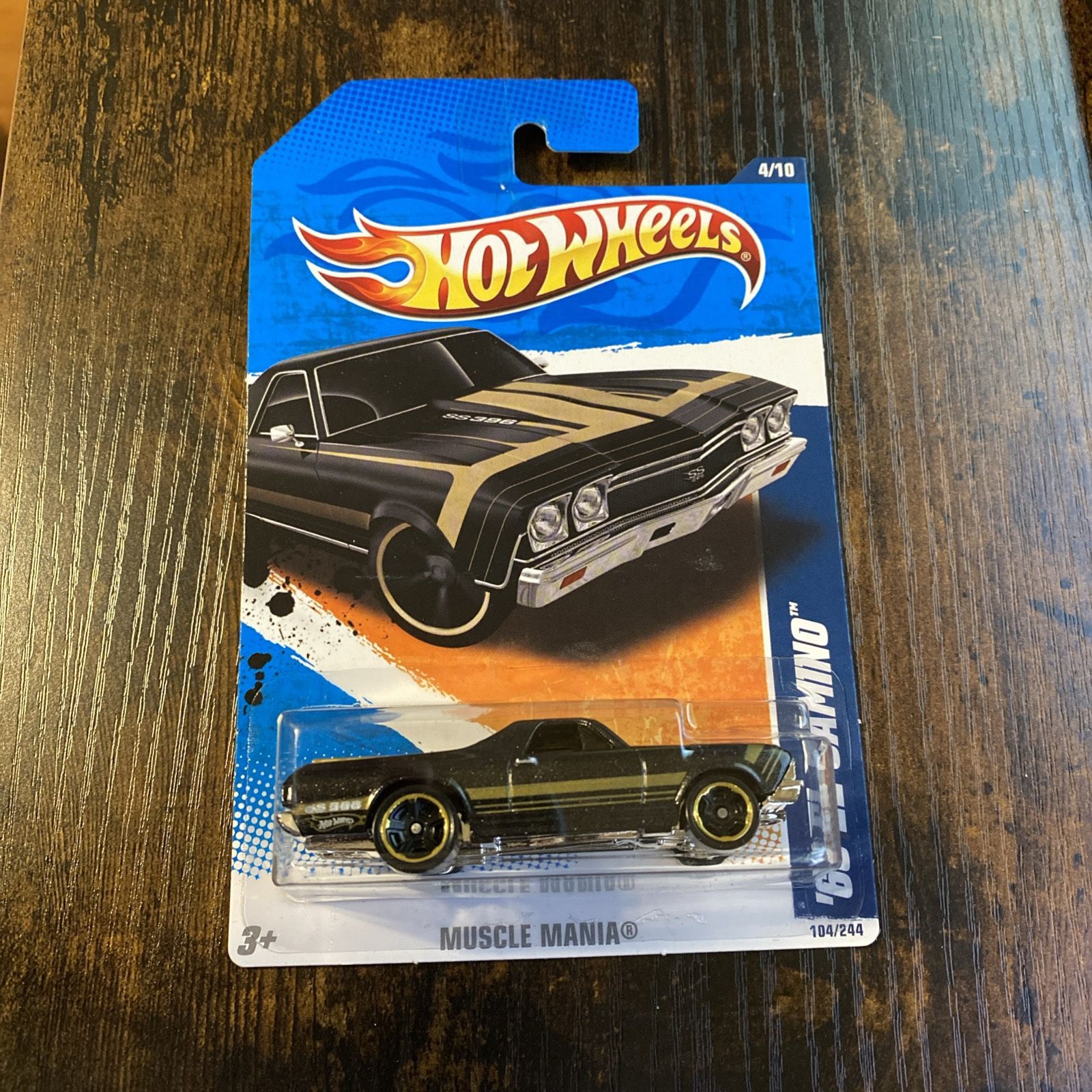 Hot Wheels '68 Chevy EL CAMINO SS 396Ci T9811