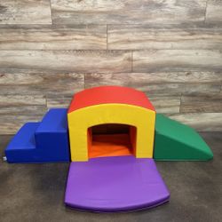 Factory Direct Partners SoftScape Playtime Grow-n-Learn Tunnel Climber Plus Pads