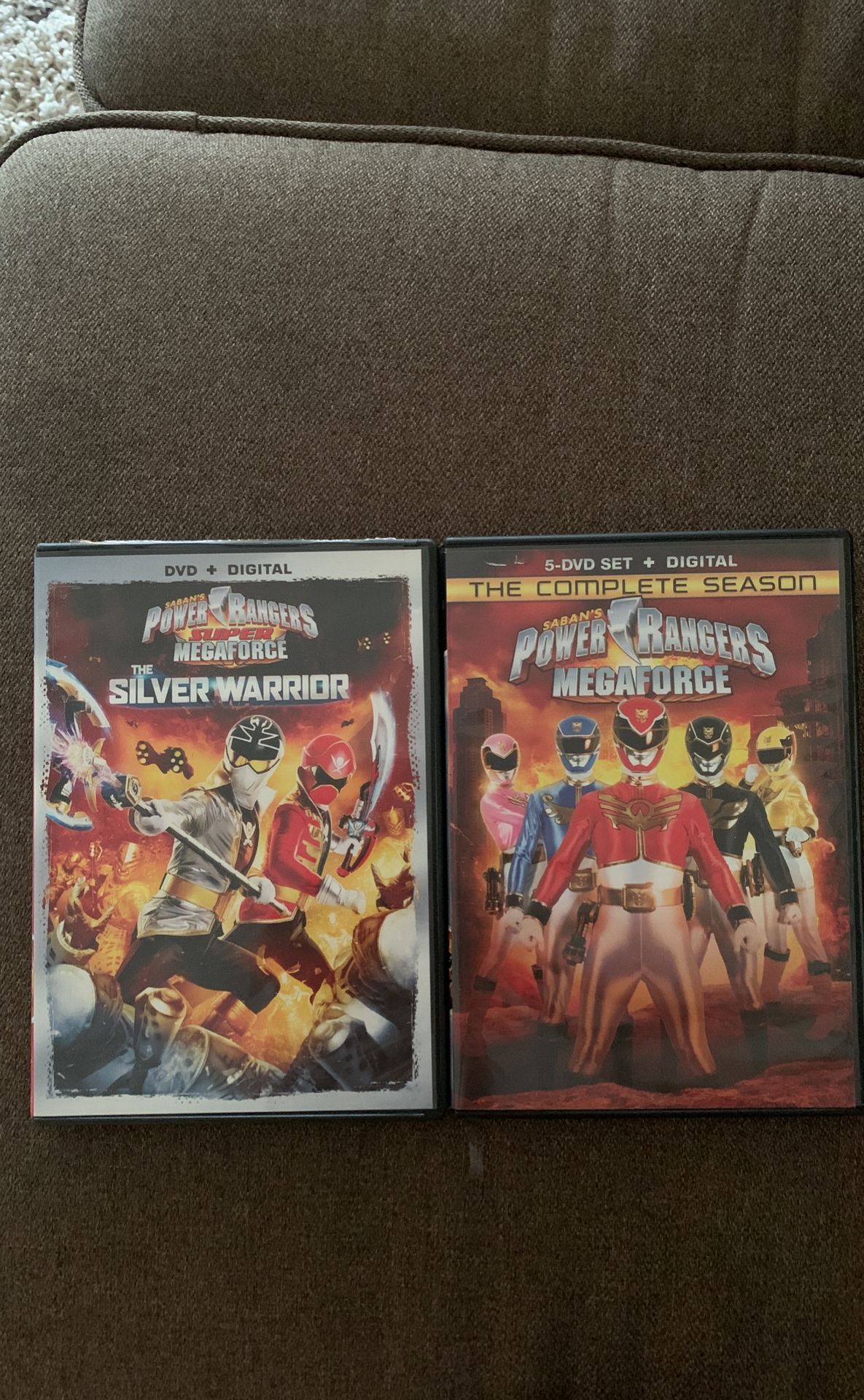 Power Rangers DVD’s