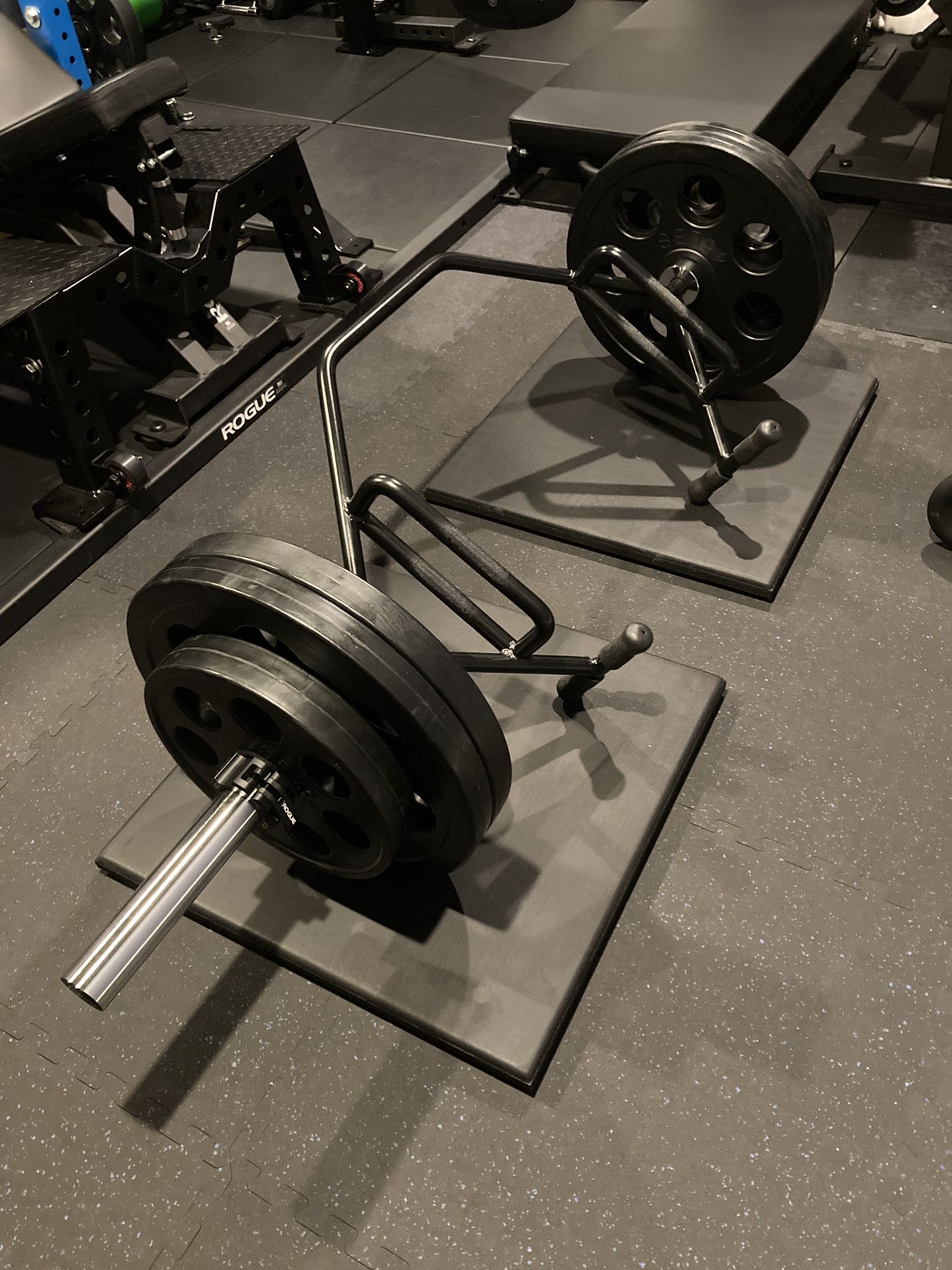 Olympic 2” 45lb Hex Deadlift Open Trap Barbell