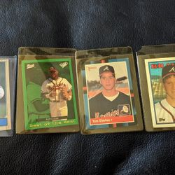 Tom Glavine Rookie Cards