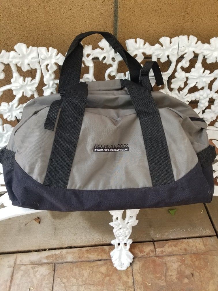 New L.L. Bean Gray Duffle Bag