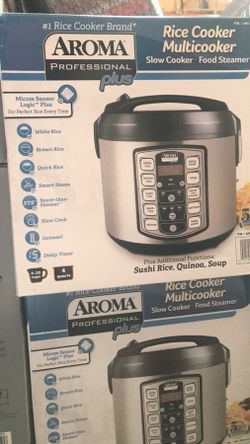 Aroma Professional Plus Arc-5000sb 20 Cup Digital Rice Cooker for sale  online
