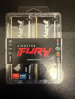 Kingston Fury DDR5 ram 32gb amd expo and intel xmp ready.