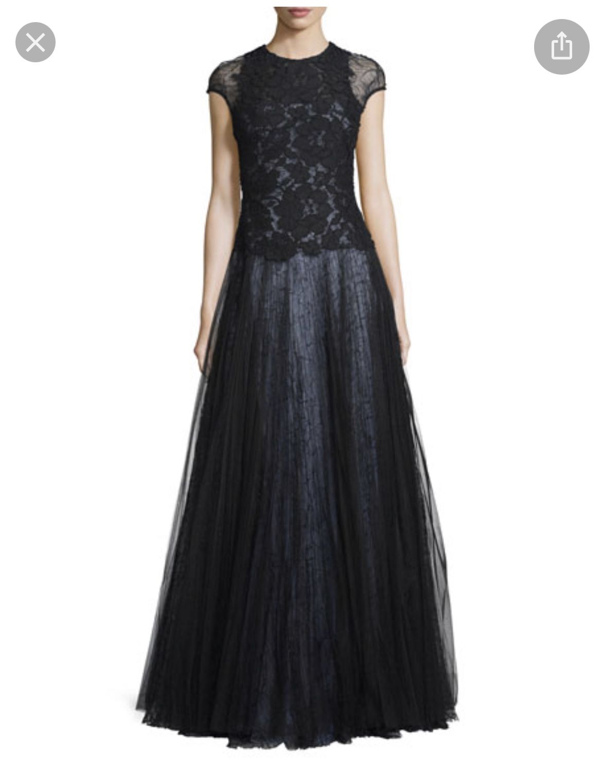 NWT ML Monique Lhuillier Ball Gown