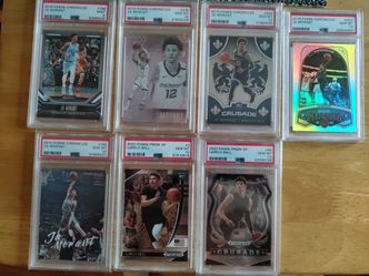 Ja Morant LaMelo ball PSA Graded Rookies