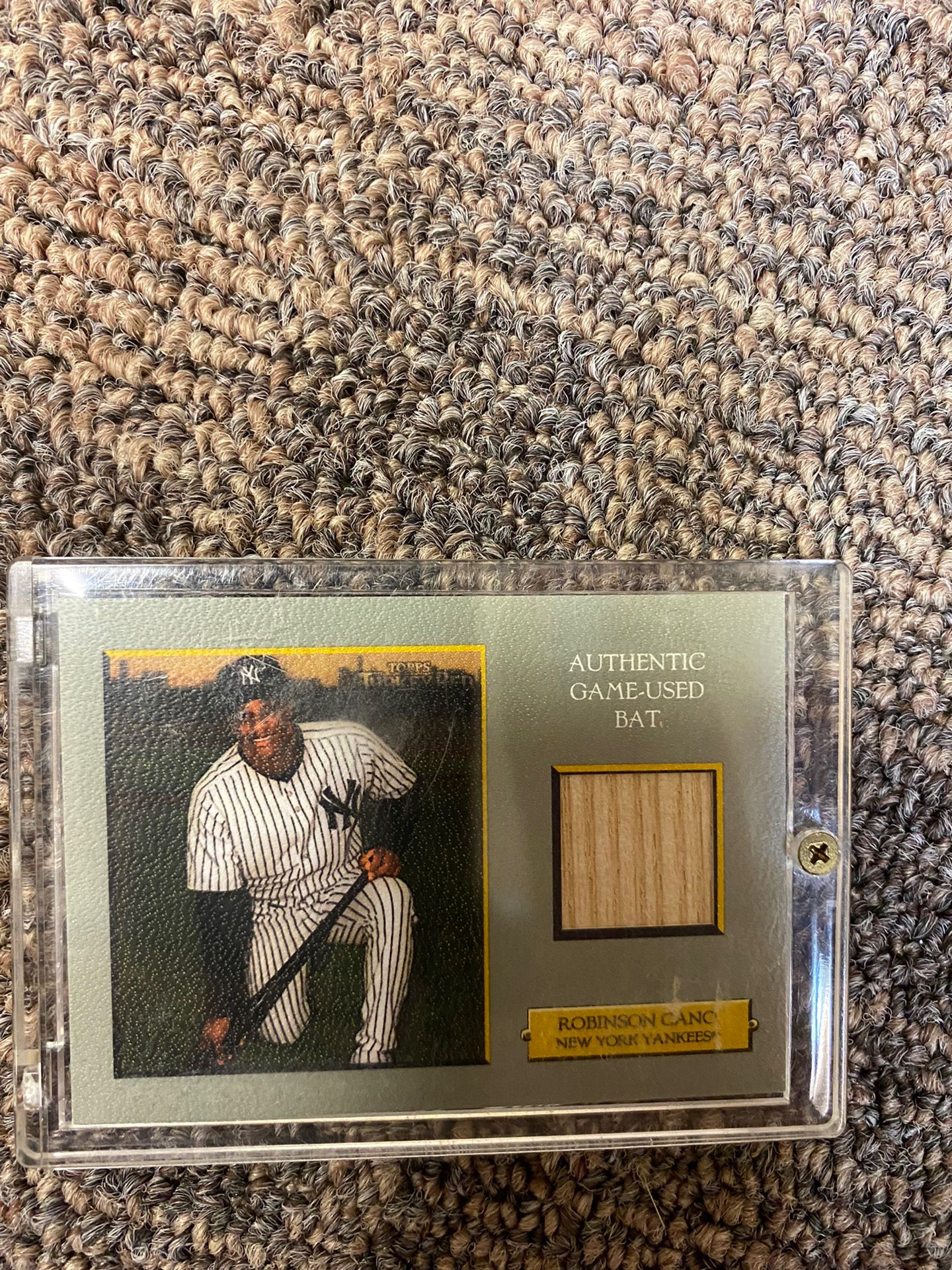 Robinson Cano Bat Relic Card