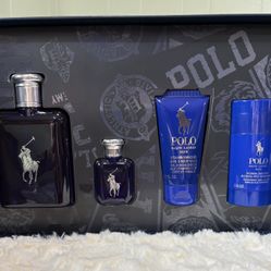 Polo Blue  Ralph Lauren Gift Set