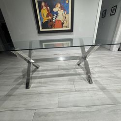 Modern Glass Table
