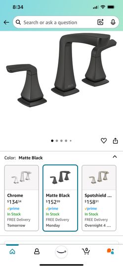 Delta Wide Spread Faucet