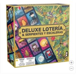 Deluxe Lotería y Serpientes Y Escaleras 